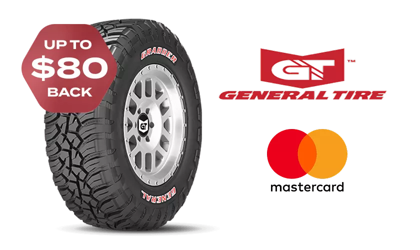 GET UP TO $80 BACK ON GENERAL!